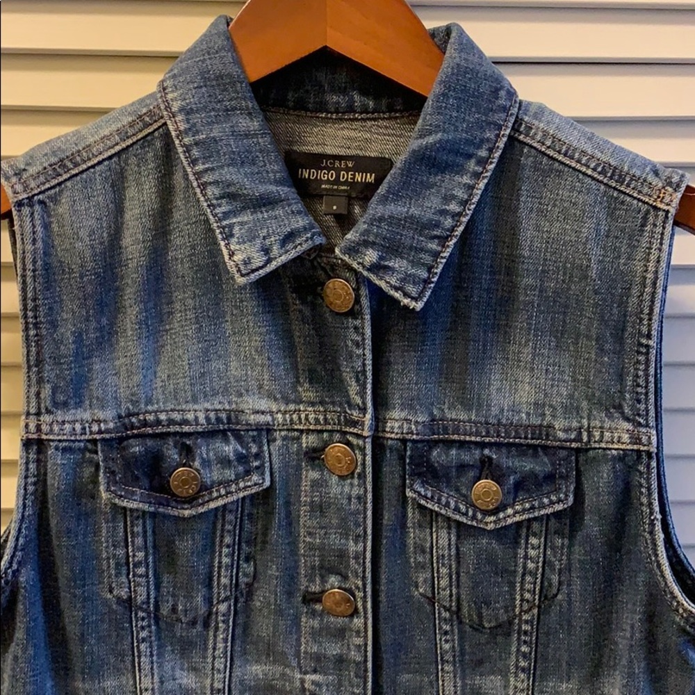 J.Crew Denim Vest